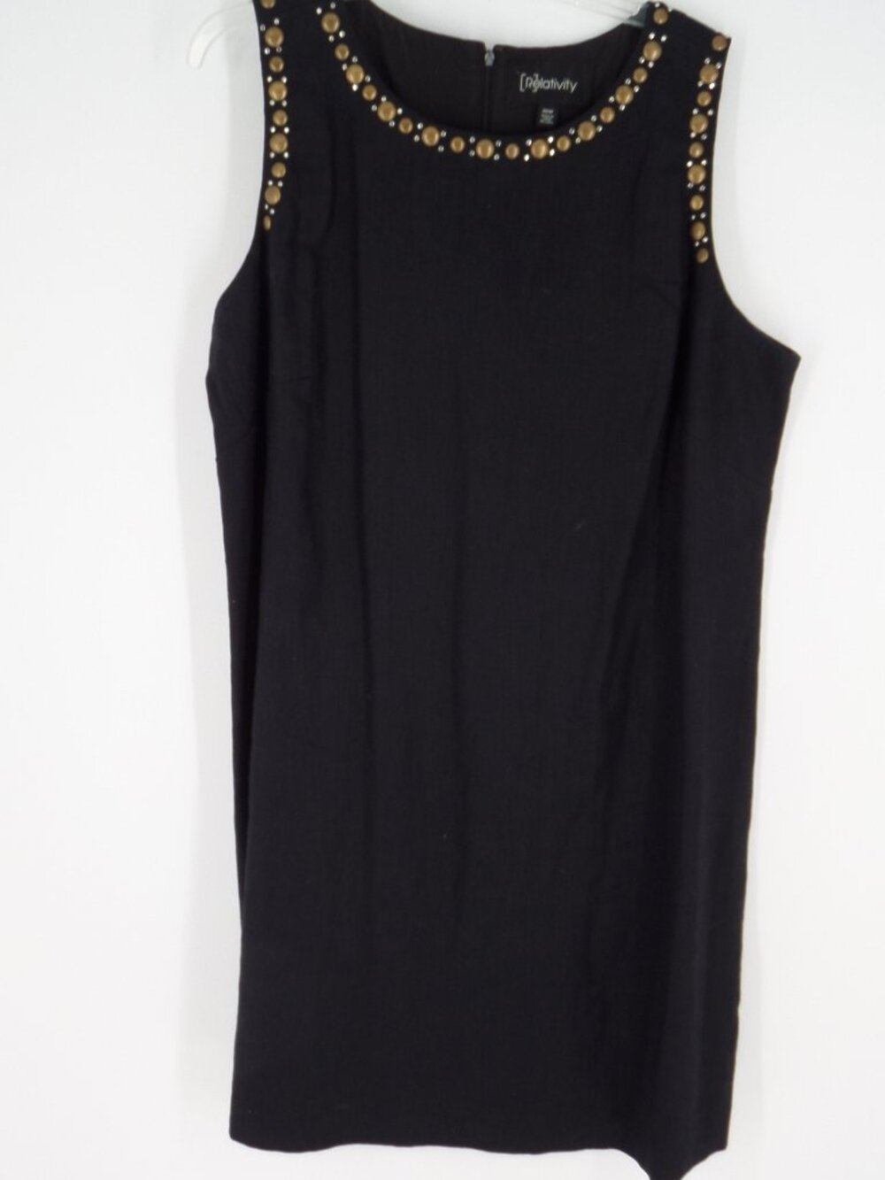 Relativity Woman's Black Linen Dress Size 20W
